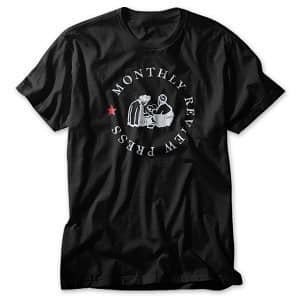 Monthly Review Press T-Shirt v2: front