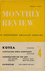 Monthly Review Volume 2, Number 4 (August 1950)