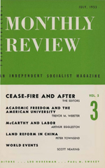 Monthly Review Volume 5, Number 3 (July 1953)