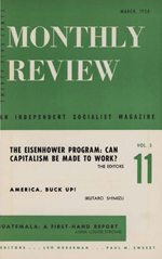 Monthly Review Volume 5, Number 11 (March 1954)