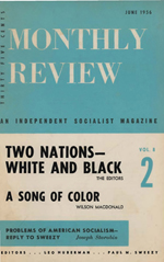 Monthly Review Volume 8, Number 2 (June 1956)