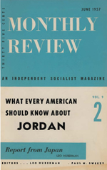 Monthly Review Volume 9, Number 2 (June 1957)