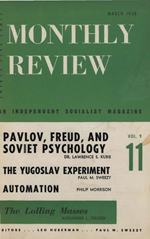 Monthly Review Volume 9, Number 10 (March 1958)