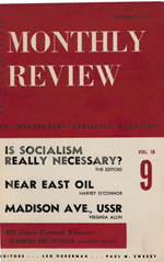 Monthly Review Volume 10, Number 8 (January 1959)