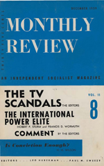 Monthly Review Volume 11, Number 7 (December 1959)
