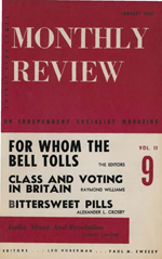 Monthly Review Volume 11, Number 8 (January 1960)