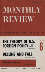 Monthly Review Volume 12, Number 5 (October 1960)
