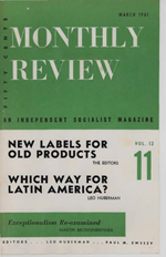 Monthly Review Volume 12, Number 10 (March 1961)