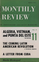 Monthly Review Volume 13, Number 10 (March 1962)