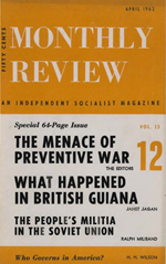 Monthly Review Volume 13, Number 11 (April 1962)