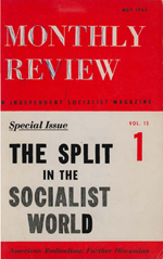 Monthly Review Volume 15, Number 1 (May 1963)