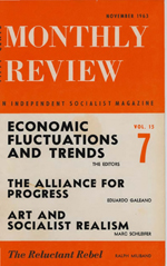 Monthly Review Volume 15, Number 6 (November 1963)
