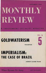 Monthly Review Volume 16, Number 4 (September 1964)