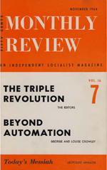 Monthly Review Volume 16, Number 6 (November 1964)