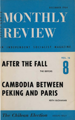 Monthly Review Volume 16, Number 7 (December 1964)