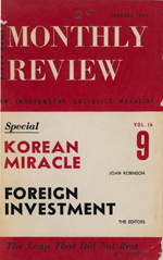Monthly Review Volume 16, Number 8 (January 1965)