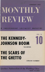 Monthly Review Volume 16, Number 9 (February 1965)