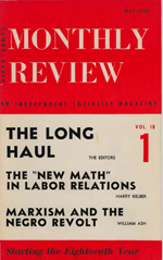 Monthly Review Volume 18, Number 1 (May 1966)
