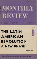 Monthly Review Volume 18, Number 9 (February 1967)