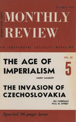 Monthly Review Volume 20, Number 5 (October 1968)