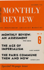 Monthly Review Volume 20, Number 6 (November 1968)