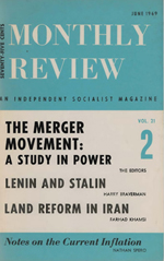 Monthly Review Volume 21, Number 2 (June 1969)