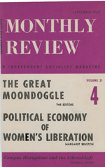 Monthly Review Volume 21, Number 4 (September 1969)