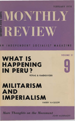 Monthly Review Volume 21, Number 9 (February 1970)