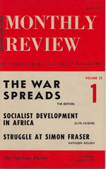 Monthly Review Volume 22, Number 1 (May 1970)