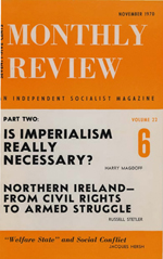 Monthly Review Volume 22, Number 6 (November 1970)