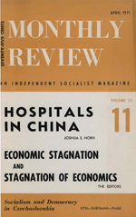 Monthly Review Volume 22, Number 11 (April 1971)