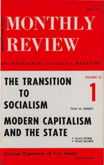 Monthly Review Volume 23, Number 1 (May 1971)