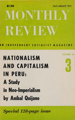 Monthly Review Volume 23, Number 3 (July-August 1971)