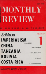 Monthly Review Volume 24, Number 1 (May 1972)