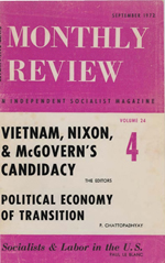 Monthly Review Volume 24, Number 4 (September 1972)