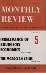 Monthly Review Volume 24, Number 5 (October 1972)