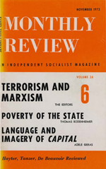 Monthly Review Volume 24, Number 6 (November 1972)