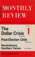 Monthly Review Volume 25, Number 1 (May 1973)