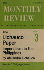 Monthly Review Volume 25, Number 3 (July-August 1973)