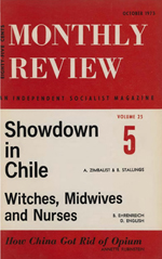 Monthly Review Volume 25, Number 5 (October 1973)
