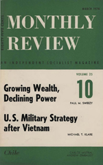 Monthly Review Volume 25, Number 10 (March 1974)
