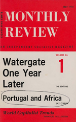 Monthly Review Volume 26, Number 1 (May 1974)