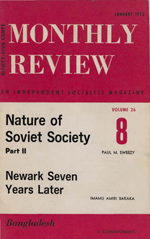 Monthly Review Volume 26, Number 8 (January 1975)