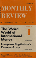 Monthly Review Volume 27, Number 6 (November 1975)