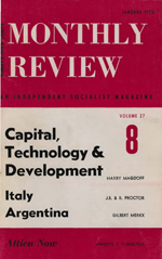 Monthly Review Volume 27, Number 8 (January 1976)