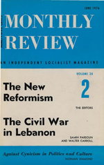 Monthly Review Volume 28, Number 2 (June 1976)
