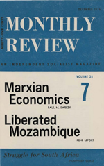 Monthly Review Volume 28, Number 7 (December 1976)
