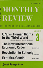 Monthly Review Volume 29, Number 3 (July-August 1977)
