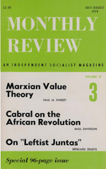 Monthly Review Volume 31, Number 3 (July-August 1979)
