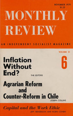 Monthly Review Volume 31, Number 6 (November 1979)